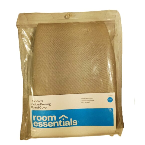 Standard Ironing Board Cover  Gray  Room Essentials  Padded   Cotton/Poly  NEW - Picture 1 of 8